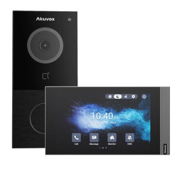 Akuvox Panel E12W + Monitor S562 set