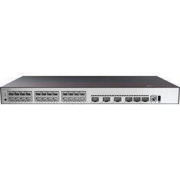 Huawei Switch S5735-L24P4XE-A-V2 (24 GE PoE+ ports, 4 10GE SFP+, 2 stack ports, AC power, license included)