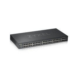 ZyXEL GS1920-48V2-EU0101F 50-Port Smart Managed Gigabit Switch with 44 Copper and 4 Dual Personality Ports, NebulaFlex Cloud