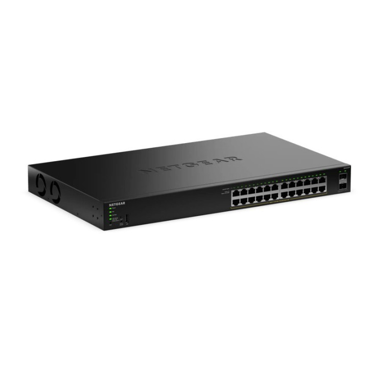 NETGEAR GS324TPv2 hallatav L2/L3 Gigabit PoE+ lüliti 24 PoE+ pordi ja 2 SFP üleslingiga