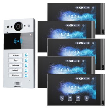 Akuvox Panel R20BX5 + 5x Monitor S562 komplekts