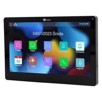 Genway F-V13-2W-C monitorius juodas plonas jutiklinis ekranas vaizdo domofonas 7 coliu WiFi Tuya Smart