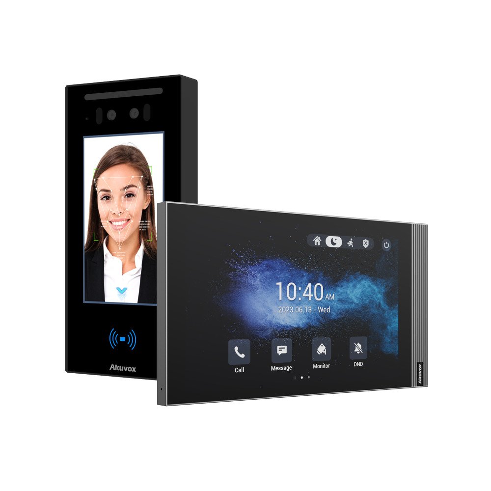 Akuvox Panel E16C + Monitor S563W komplekts
