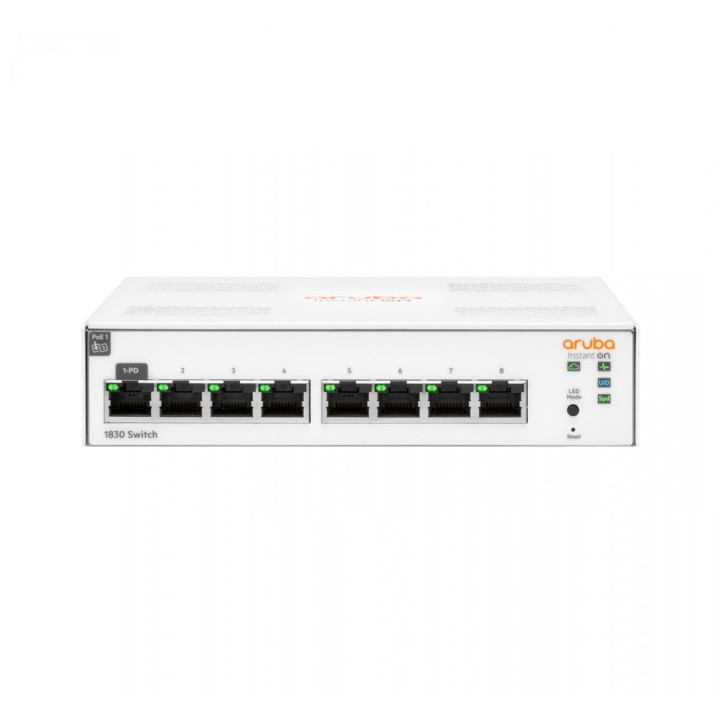 HPE Aruba Instant On 1830 Smart 8G JL810A управляемый коммутатор