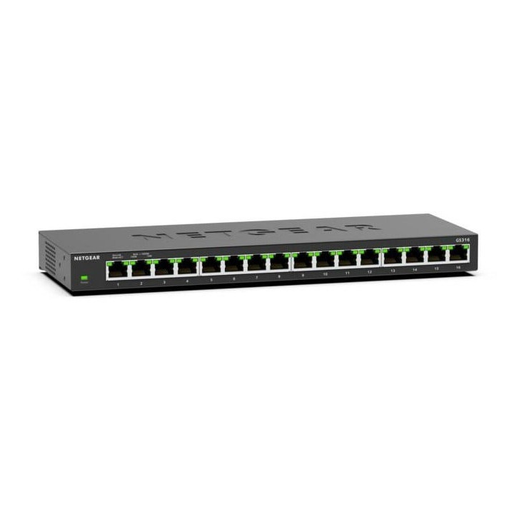Netgear GS316-300EUS 16 portu Gigabitu nepārvaldāms slēdzis
