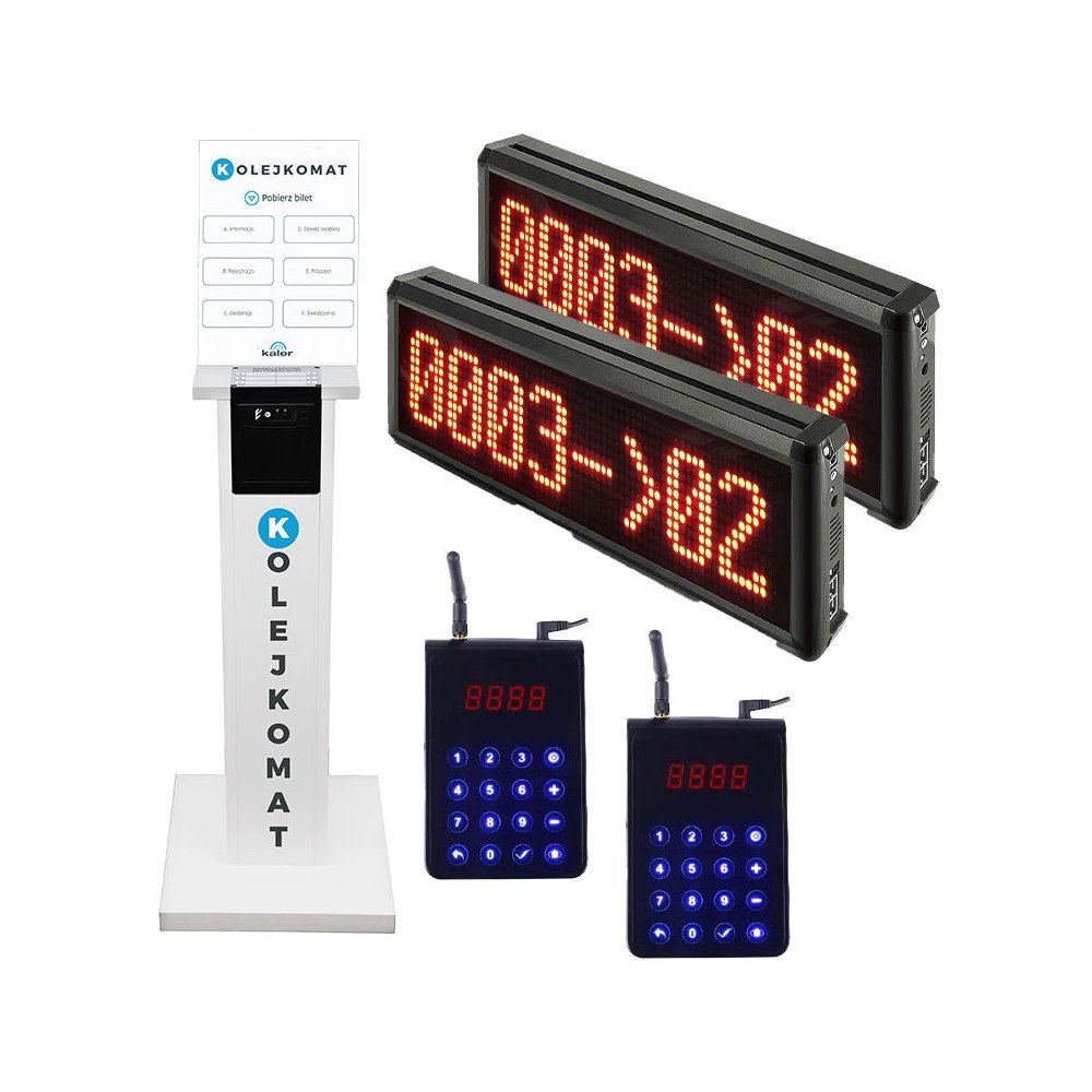 KAL-60-2 Kaler Standard two-track queuing system