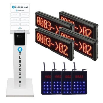 KAL-60-4 Jarjekorrasusteem nelja Kaler Standard raja toega