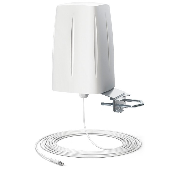 QuWireless QuOmni LTE SISO Antenna AOLS1-1, 10m Cable, SMA