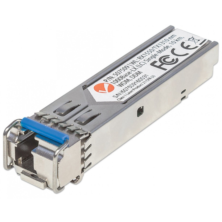 Intellinet 507509 SFP Transceiver 1G WDM 10km LC Single-Mode