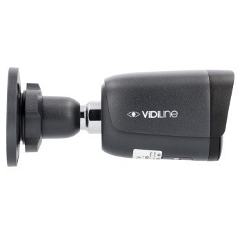 ViDi-IPC-35T-putki IP-kamera I5W/S/M/C/2.8mm 5Mpx Dual Light Classification Metal - Antrasiitti RAL7016