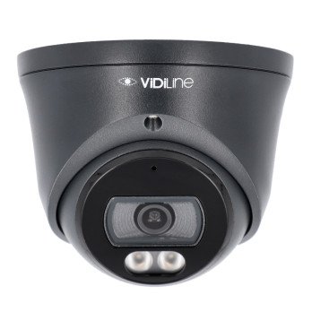 ViDi-IPC-35D Dome IP-kamera I3W/S/M/C/2.8mm 5Mpx Dual Light Classification Metal Antrasiitti RAL7016