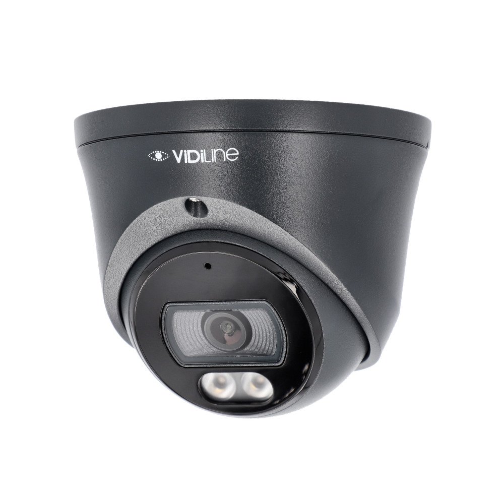 ViDi-IPC-35D Dome IP-kaamera I3W/S/M/C/2,8mm 5Mpx kahe valguse klassifikatsioon metallist antratsiit RAL7016