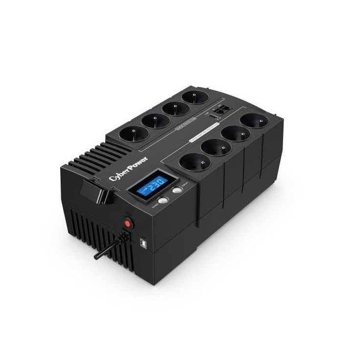 CyberPower BR1000ELCD-FR UPS Line-Interactive 1 kVA / 600 W, 8 Outlets