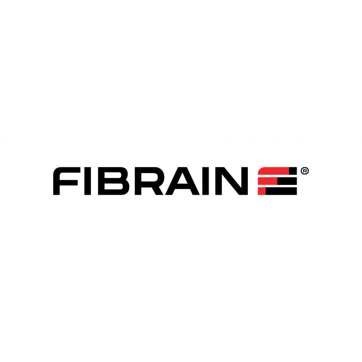 Fibrain PDU-9AB 19" Power Distribution Unit, 9x Ground Pin Sockets, IEC320C14 Plug, 3m