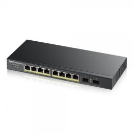 ZyXEL GS1900-8HP-EU0103F 8-Port Gigabit L2 PoE+ Smart Switch, 70W, Desktop, Fanless