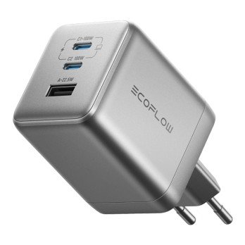 EcoFlow RAPID Pro 100 W verkkolaturi, 2xUSB-C, 1xUSB-A, GaN