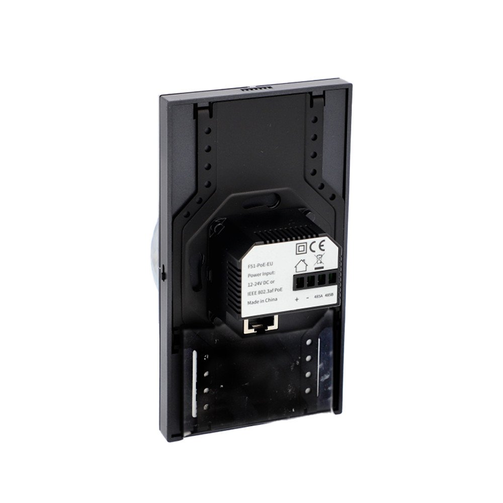 Akubela HyPanel Lux Piano PoE Home Center -naytto hopea