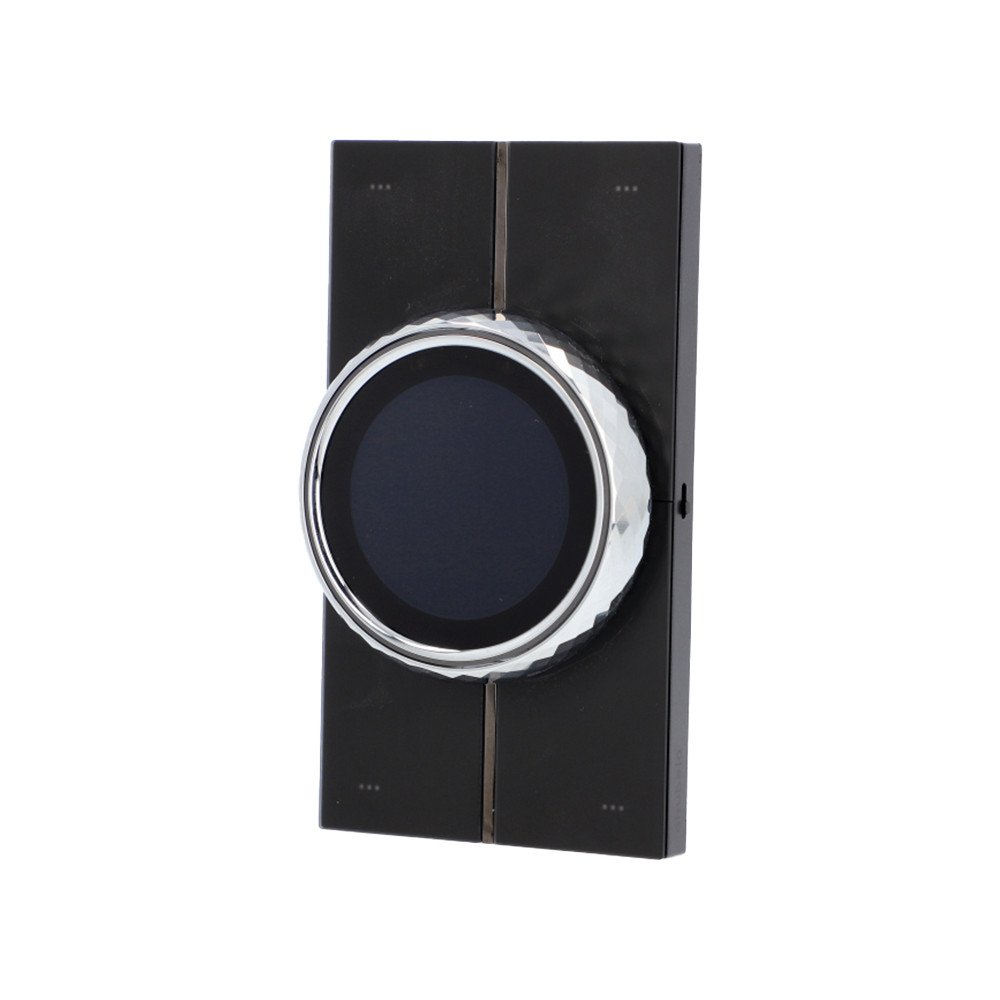 Akubela HyPanel Lux Piano PoE majas centra monitors sudraba krasa