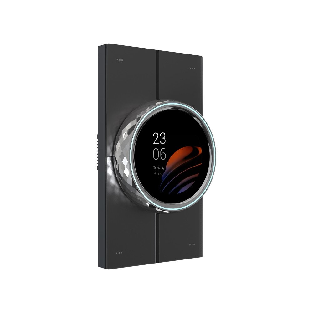 Akubela HyPanel Lux Piano PoE Home Center Monitor Silver