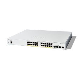 Cisco Catalyst 1200 24-Port Gigabit PoE Managed Switch with 4x1G SFP (C1200-24FP-4G)