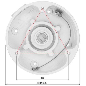 Kaamera kinnitus TC-P54BM Spetsifikatsioon: Fisheye/V1