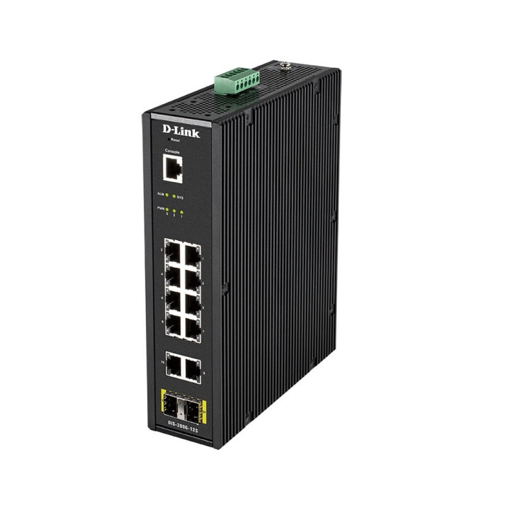 D-Link DIS-200G-12S hallatav L2 Gigabit Etherneti lüliti