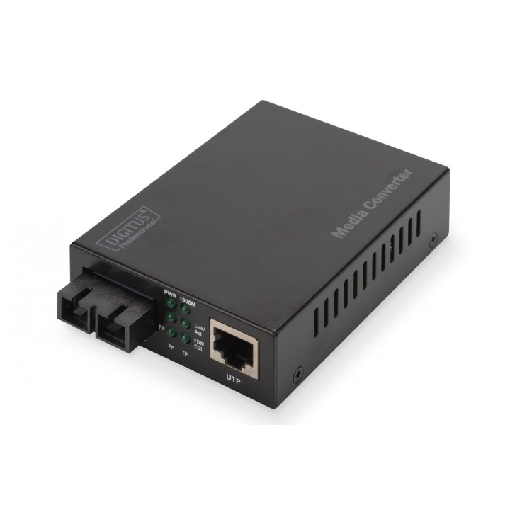 DIGITUS DN-82120-1 Gigabitu mediju pārveidotājs SC daudzmodu 850nm