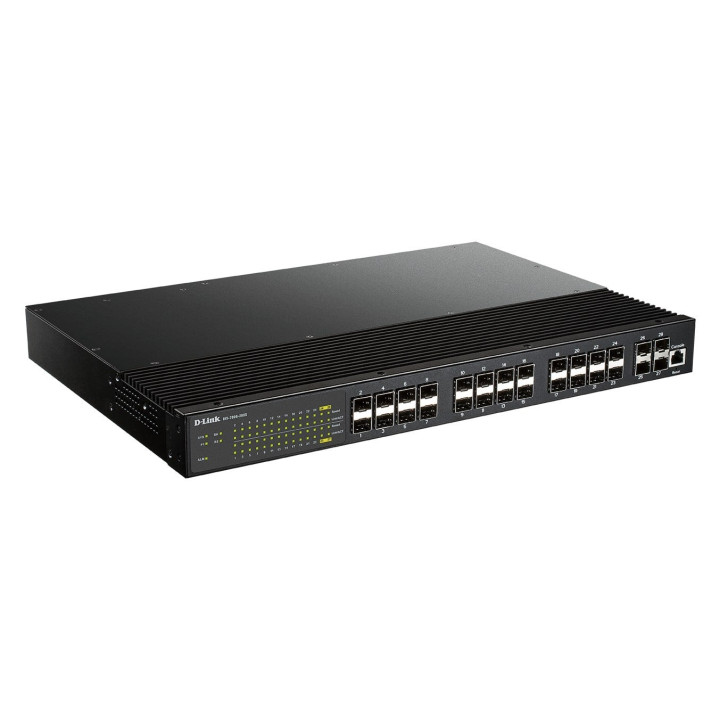D-Link DIS-700G-28XS hallatav L2+ võrgulüliti, 28-pordiline, 1U, must
