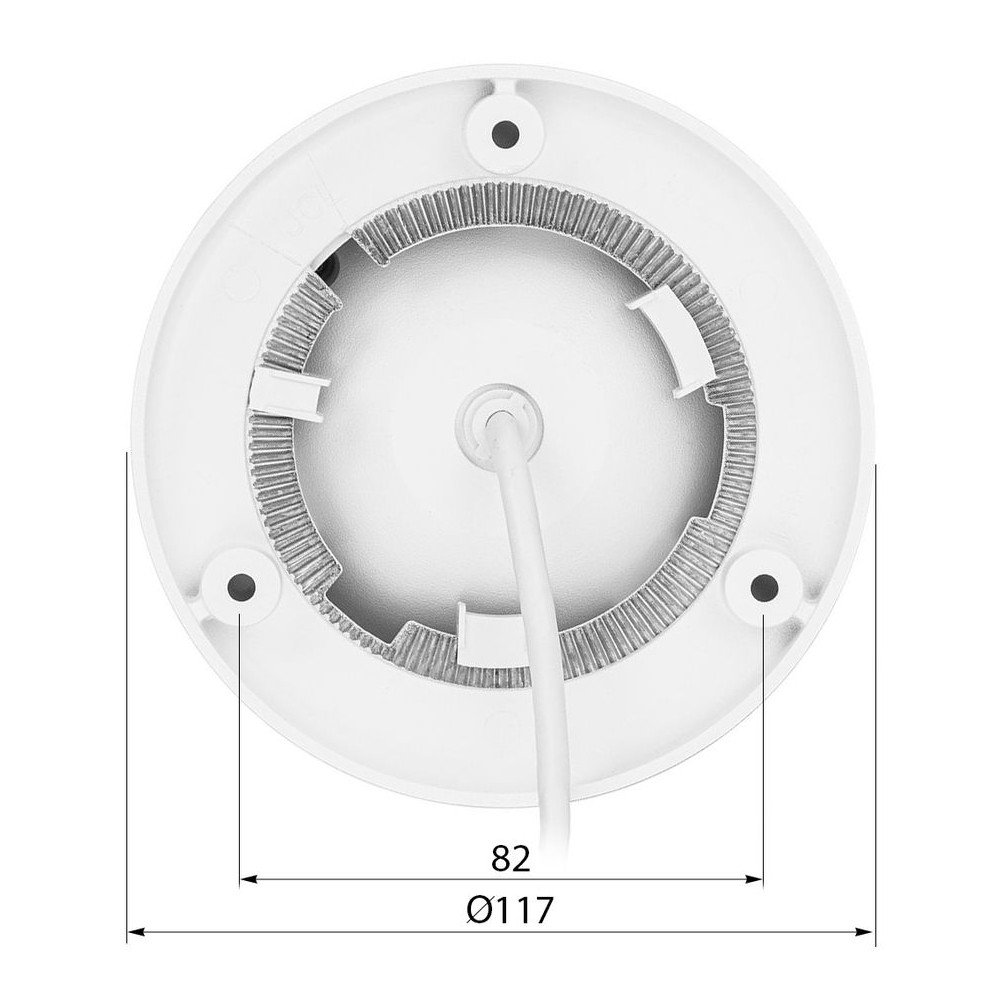 Kameras IP TC-C38XS SPEC:I3/E/Y/M/2.8MM/V4.0 8 Mpx 2,8 mm TIANDY