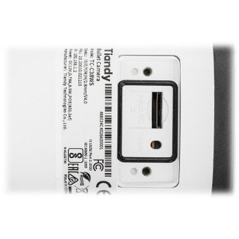 IP TC-C38WS :I5/E/Y/M/H/2,8MM/V4.0 8 . 4K UHD 2,8 TIANDY