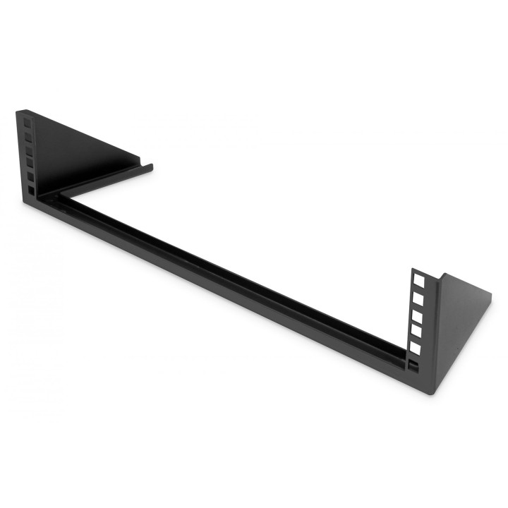 DIGITUS DN-48003 2U vertikālais sienas stiprinājums 105x504x151mm melns