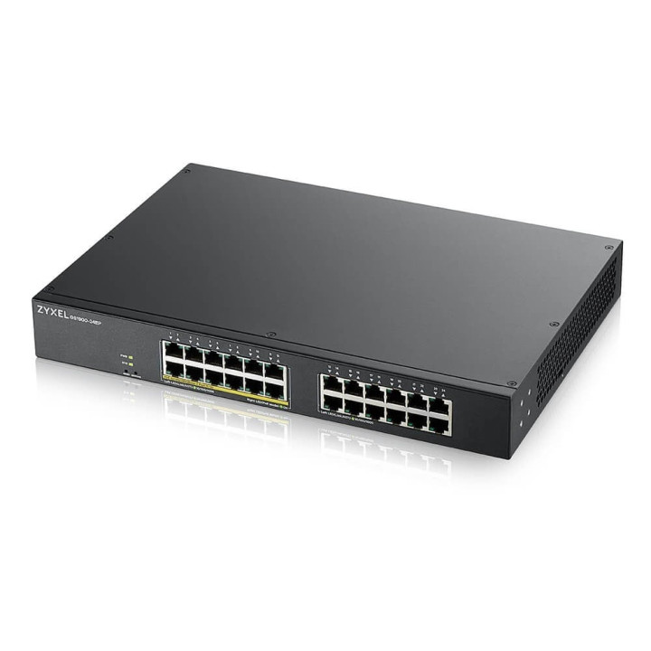 ZyXEL GS1900-24EP-EU0101F 24-pordiline Gigabit L2 Smart Managed PoE lüliti, 130 W