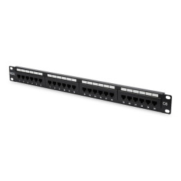 DIGITUS DN-91624U-EC Cat6 UTP 24-портовая патч-панель 1U