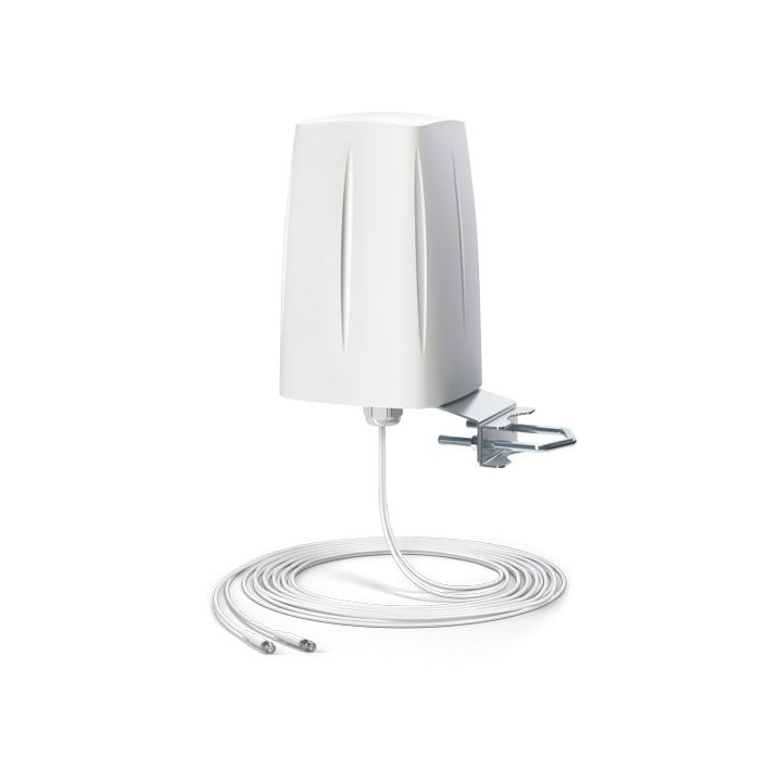 QuWireless QuOmni AO5G2U-1 5G/LTE MIMO 2x2 Omnidirectional Antenni, 10m, SMA, US-versio