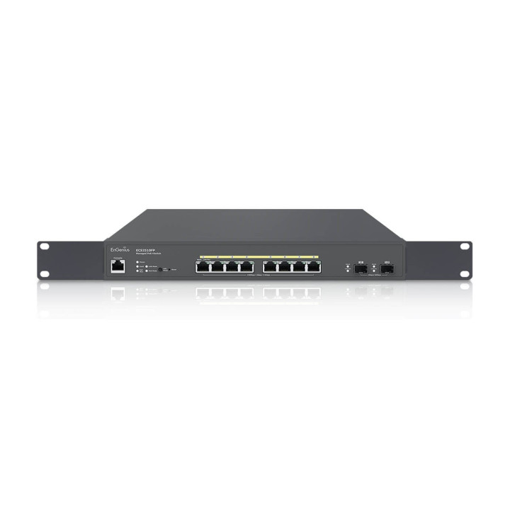 EnGenius ECS2510FP Managed Switch 8x RJ45 2.5 GbE PoE+ 240 W, 2x SFP+