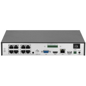 IP irasymo irenginys TC-R3110 SPEC:I/B/P8/K/V3.1 10 kanalu, 8 PoE TIANDY
