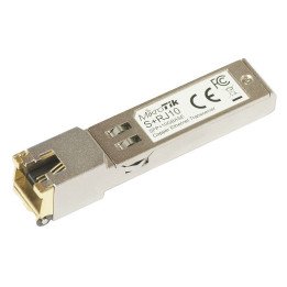 MikroTik S+RJ10 10G SFP+ RJ45 vara tīkla uztvērēja modulis