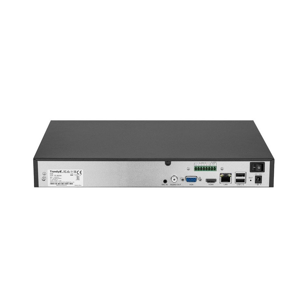 IP ierakstitajs TC-R3232 SPEC:I/B/K/V3.1 32 kanali TIANDY