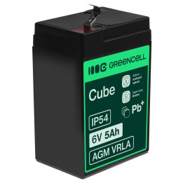 Green Cell AGM11 6V 5Ah VRLA аккумулятор - сигнализация
