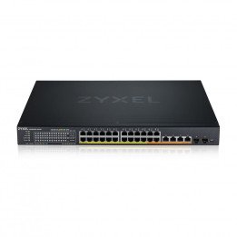 ZyXEL XMG1930-30HP 24-Port 2.5GbE Smart Managed PoE Switch with 4 10GbE and 2 SFP+ Uplink, 700W PoE Budget
