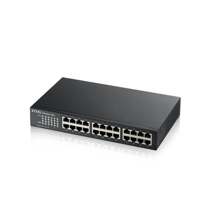 ZyXEL GS1100-24E 24 portu Gigabit neuzraudzīts slēdzis
