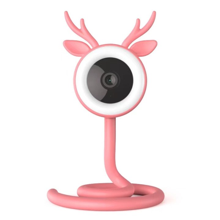 Immax NEO LITE Smart Security Baby Monitor WiFi 2.4GHz, 4MP, pink