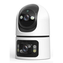 Умная комнатная камера DOUBLE Immax NEO LITE, 355° 90° P/T, WiFi, 4 МП
