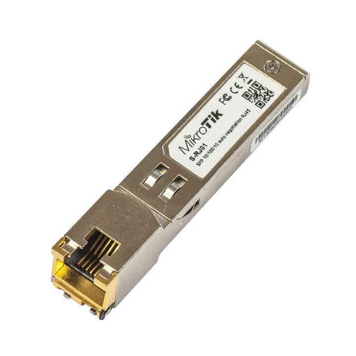 MikroTik S-RJ01 Gigabit Ethernet SFP Transceiver Module