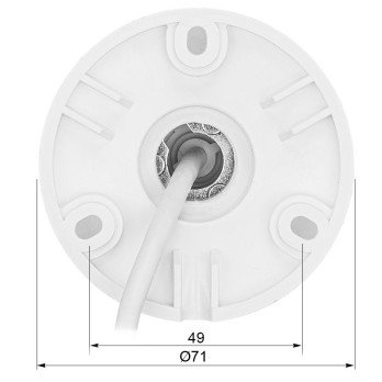 Kameras IP TC-C38WS SPEC:I5/E/Y/M/2.8MM/V4.0 8 MPx 4K UHD 2,8 mm TIANDY
