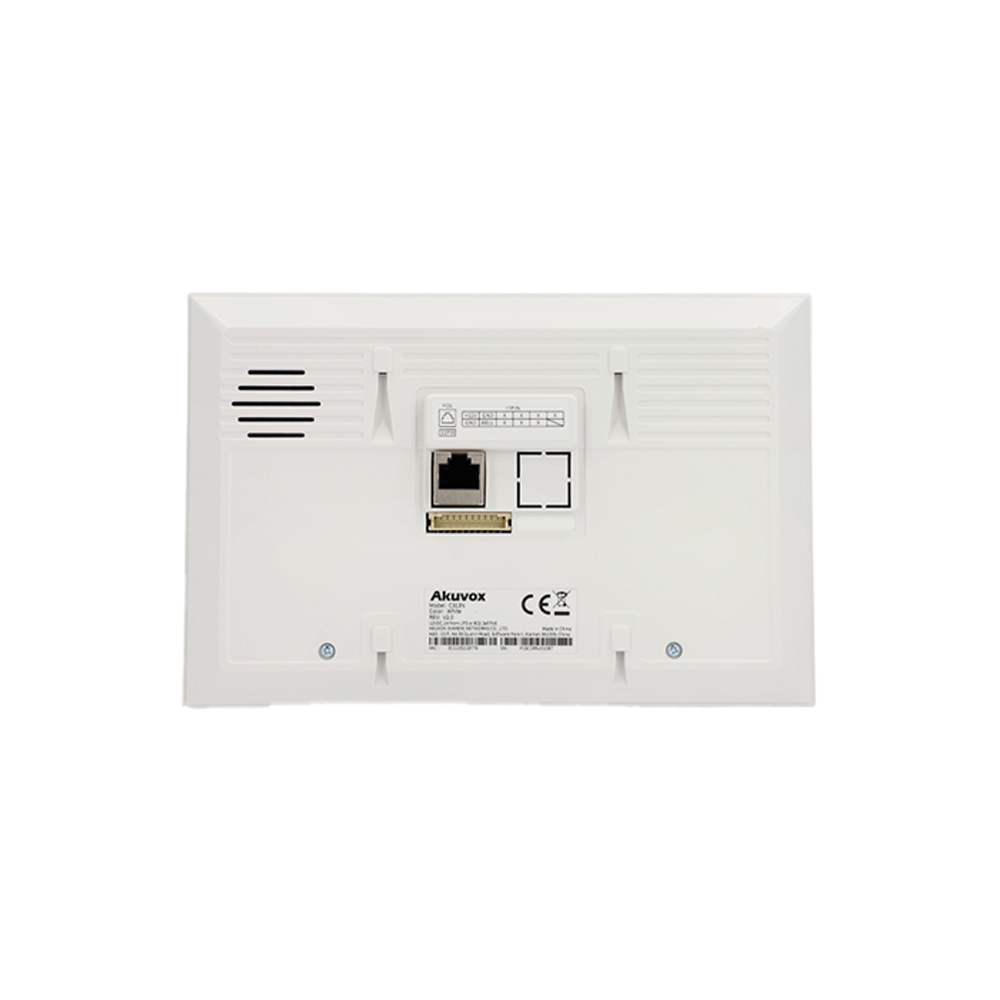 Akuvox C313N monitorius 7 coliu Linux PoE dizaino baltas