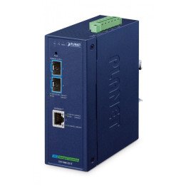PLANET IXT-900-2X1T Industrial 2-Port SFP+ Fiber Optic Switch 10G
