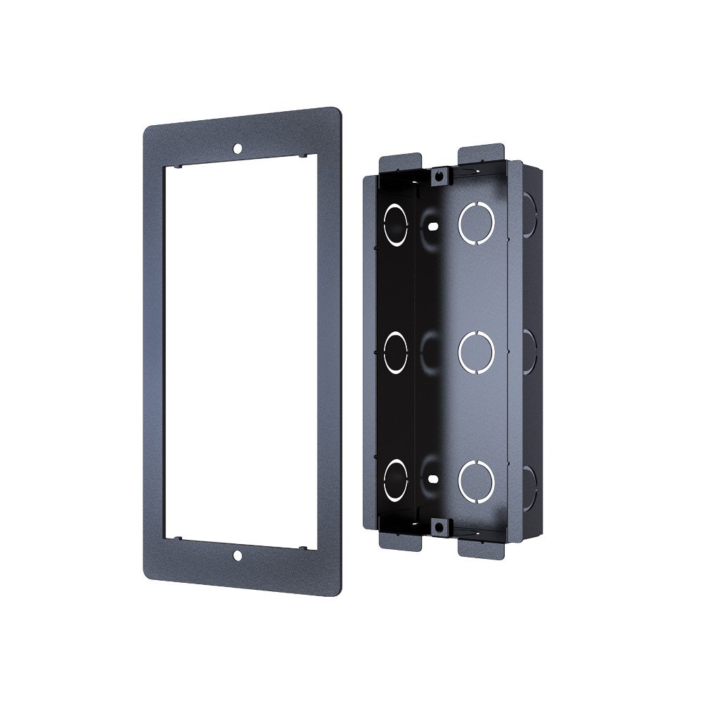 AKUVOX R20K and R20B Black flush-mounted box