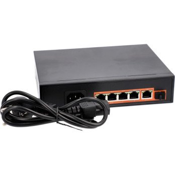 Luliti VIDI-G0411GE_2 4x PoE 1000Mb/s 1x RJ45 Uplink i 1x SFP 1000Mb/s 65W