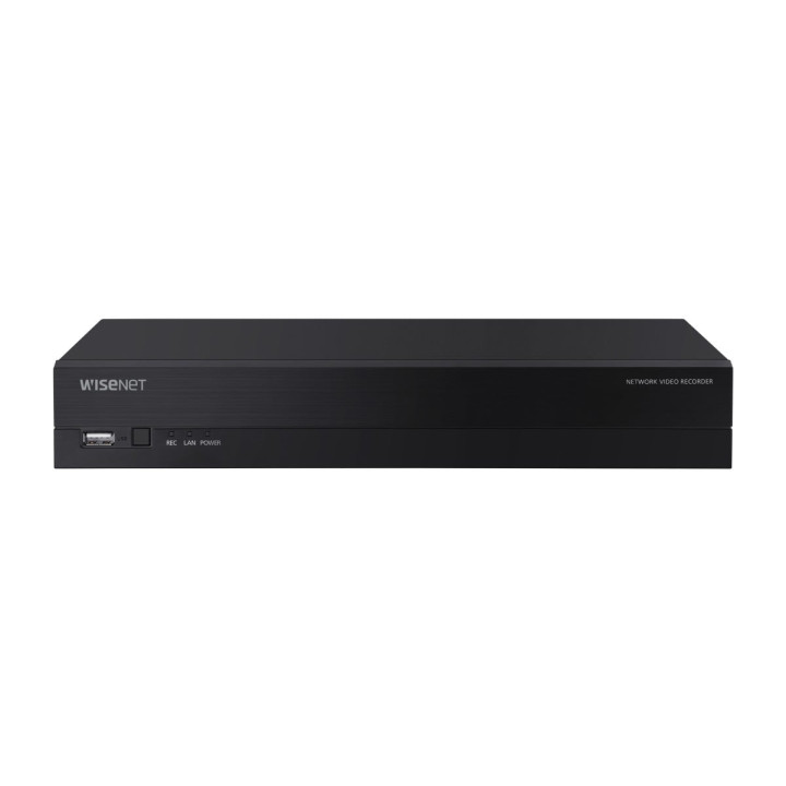 Hanwha Vision ARN-410S Network Video Recorder, Black